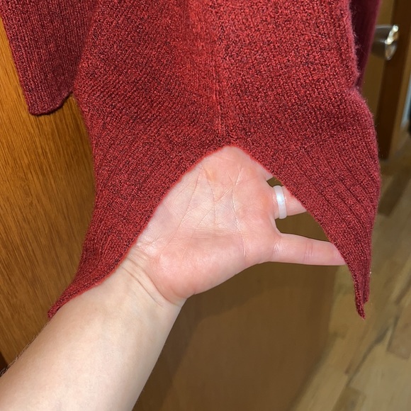 Old Navy Rust Red Open Front Cardigan - Picture 4 of 5